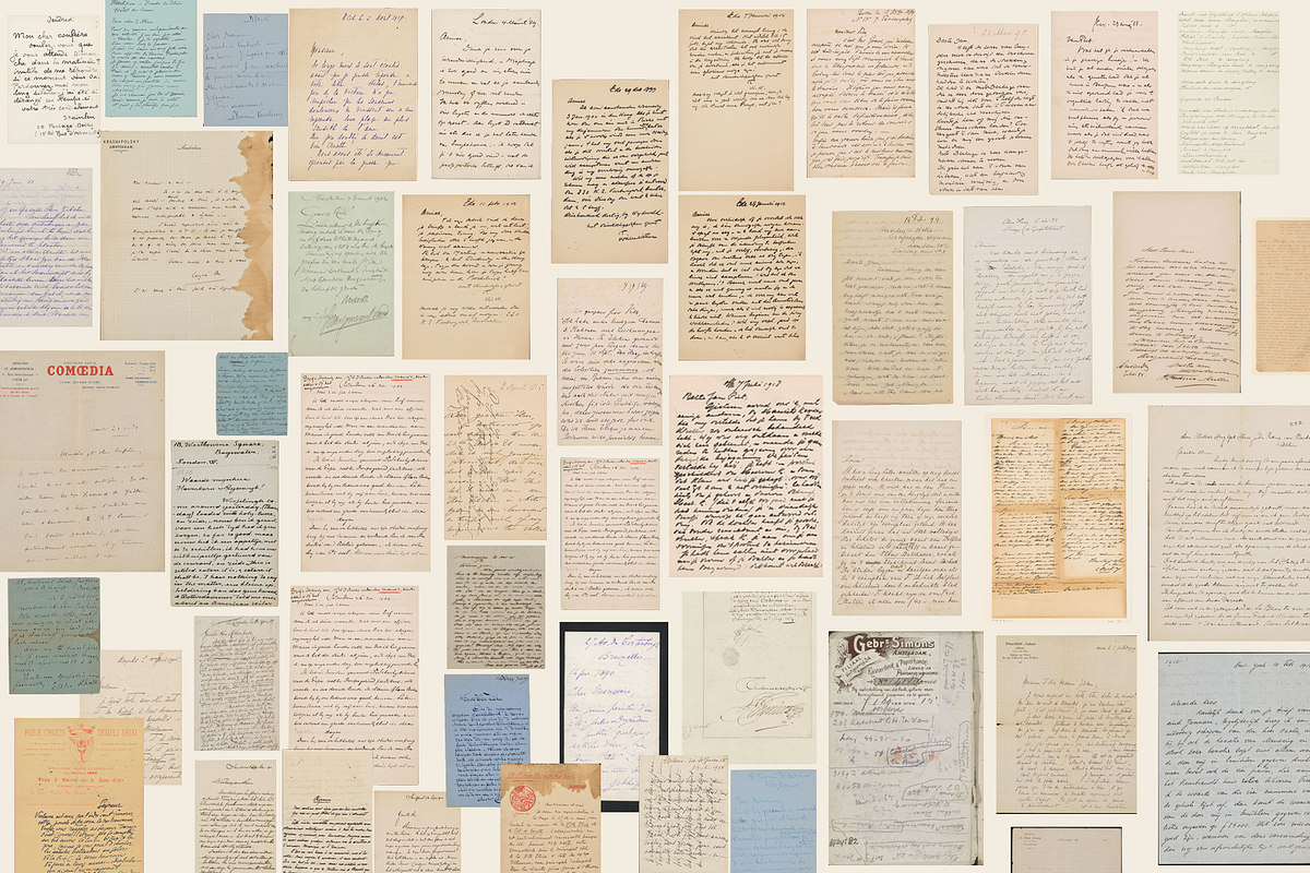 100+ Old Handwritten Papers, a Texture Graphic by Lilithcollageart (Photo 4 of 4)