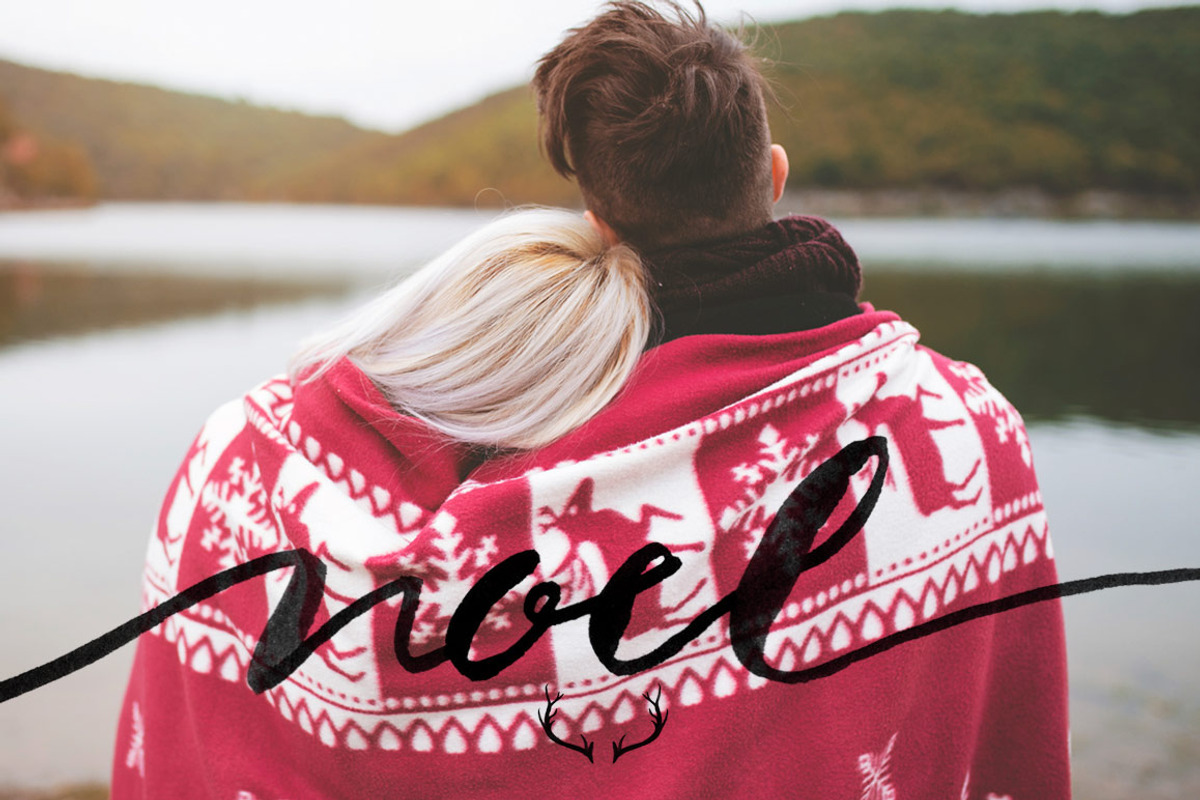 Hand Lettered Christmas Overlays, an Illustration by Boelter Design Co (Photo 3 of 6)