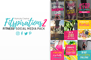 Fitspirations Social Media Bundle, a Social Media Template by Numszky Creative (Thumbnail 7 of 12)