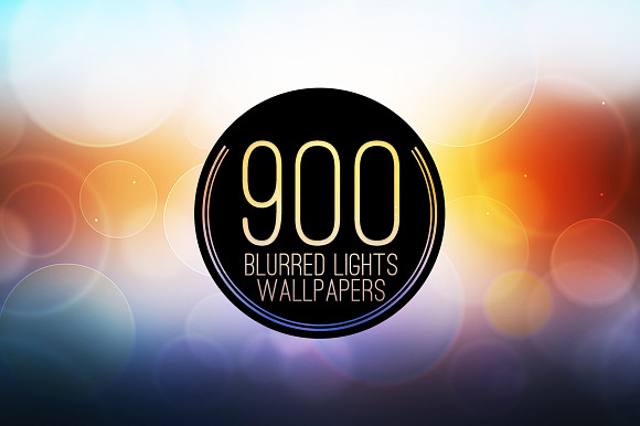 900 Blur Wallpapers (Blurred Lights) preview 7