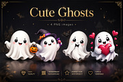 Cute Halloween Ghosts, an Arts & Entertainment Photo by Hamza067 (Thumbnail 1 of 3)