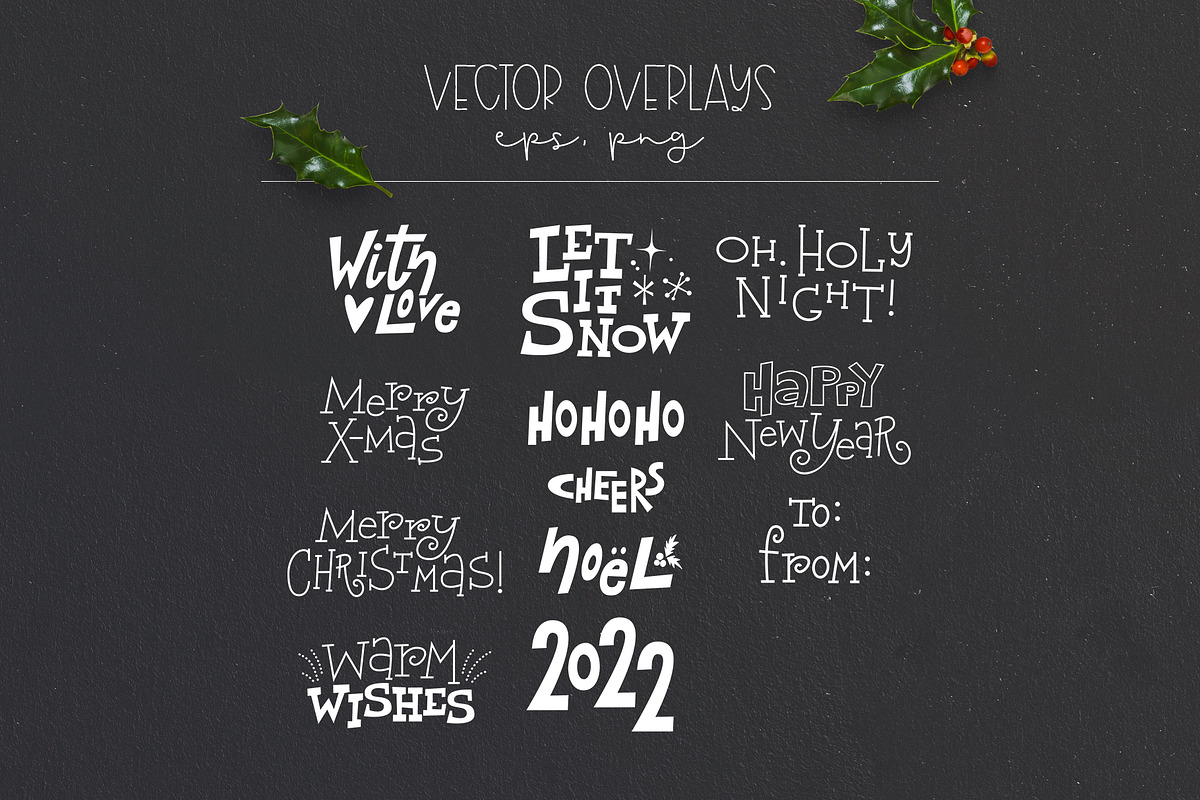Oh, Holy Night! X-mas Decoration Kit, an Object Graphic by NiKO (Photo 5 of 16)