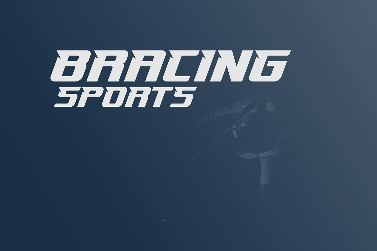 Guroba - Modern Sports Typeface, a Serif Font by garismantra (Photo 2 of 4)