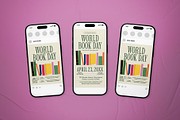 World Book Day Flyer Set, a Flyer Template by The Good Store (Thumbnail 2 of 2)