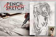 Realistic Pencil Sketch CS3+, an Action Add-On by Amorjesu.com (Thumbnail 4 of 16)