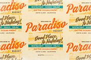 Lucky Stone - Vintage Summer Font, a Script Font by ikiiko (Thumbnail 2 of 7)