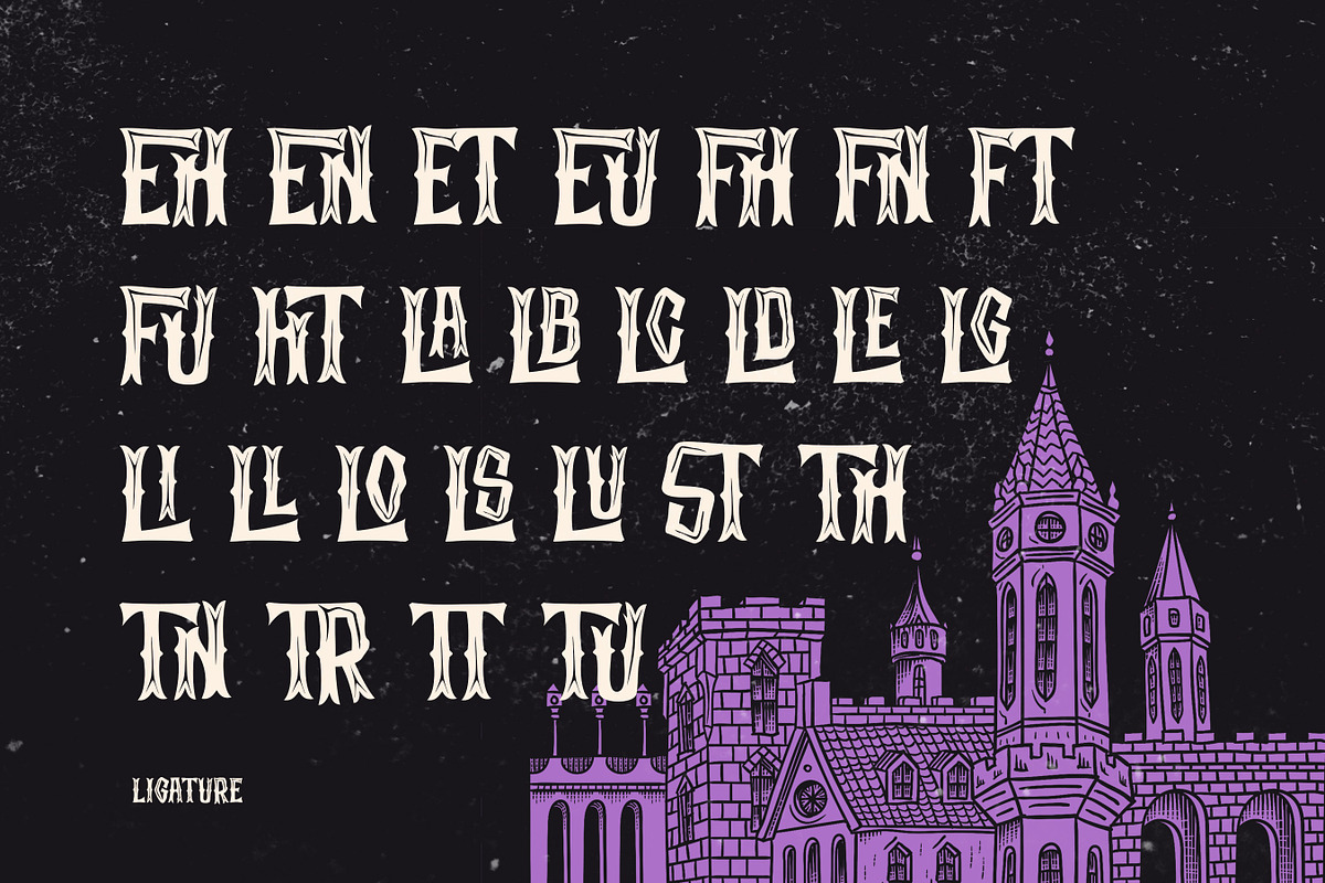 Crovella - Halloween Display Font, a Sans Serif Font by Flawless And Co (Photo 9 of 10)