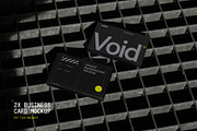 Adjustable Business Card Mockup, a Print Template by HAZARD MOCKUPS (Thumbnail 1 of 8)