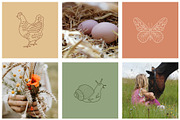 Farming & gardening line icon set, an Outline Icon by NatalieArtShop (Thumbnail 3 of 16)