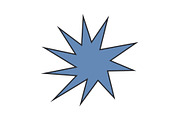 Irregular star shape icons, an Object Graphic by Elena Pimukova (Thumbnail 16 of 16)