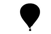 hot air balloon silhouettes, an Illustration by Amazin_art (Thumbnail 15 of 31)