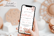 Floral Bridal Shower Smartphon Evite, an Invitation Template by Digital_Mind (Thumbnail 2 of 6)