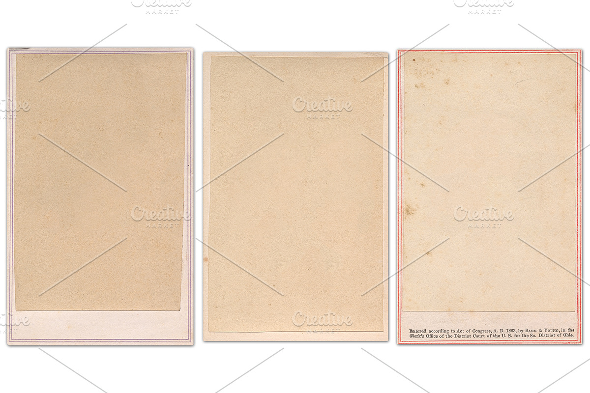 Antique Photo Formats, a Texture Graphic by Blue Line Design (Photo 7 of 15)