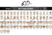 Ink-Stained Accounts: Antique Ledger, a Background Graphic by NiiiNArt (Thumbnail 6 of 8)