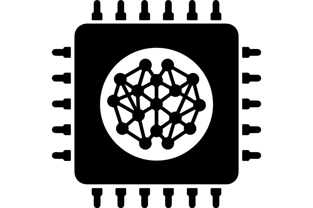 AI & Machine Learning Chip, a Technology Illustration by abu67222 (Photo 12 of 13)