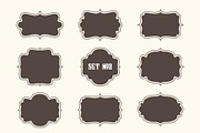 Vintage Frames & Badges, a Graphic by CojoMoxon (Thumbnail 3 of 7)