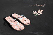 Blush Foliage, elegant patterns, a Pattern Graphic by NKTN graphics (Thumbnail 10 of 10)