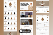 Archiq - Fashion E-Commerce, a Landing Page Template by SLAB! Design (Thumbnail 3 of 4)