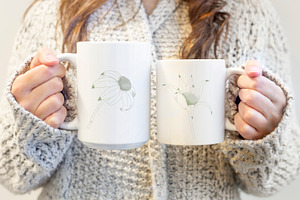 11oz And 15oz Mug Mockup