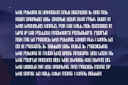 Zanterox - Cyberpunk Futuristic Font, a Sans Serif Font by Dhabee (Thumbnail 7 of 7)