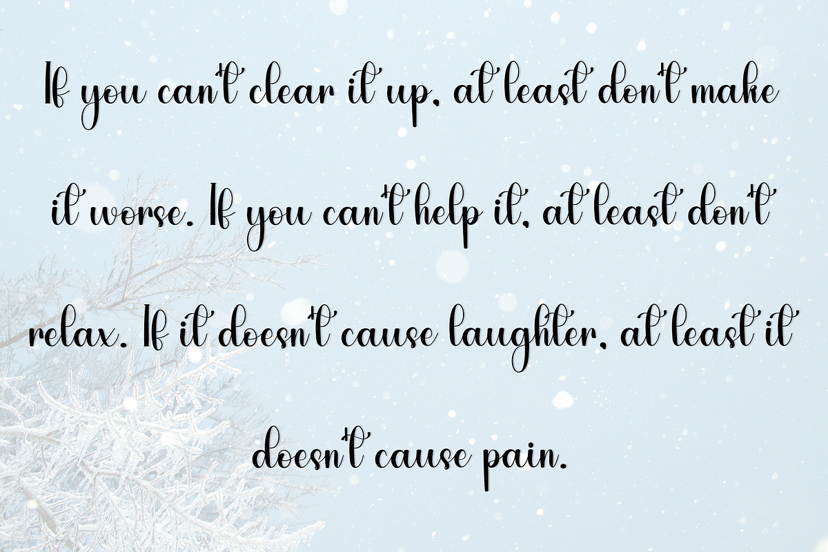 The Vintage, a Handwritten Font by InermediaSTUDIO (Photo 6 of 8)