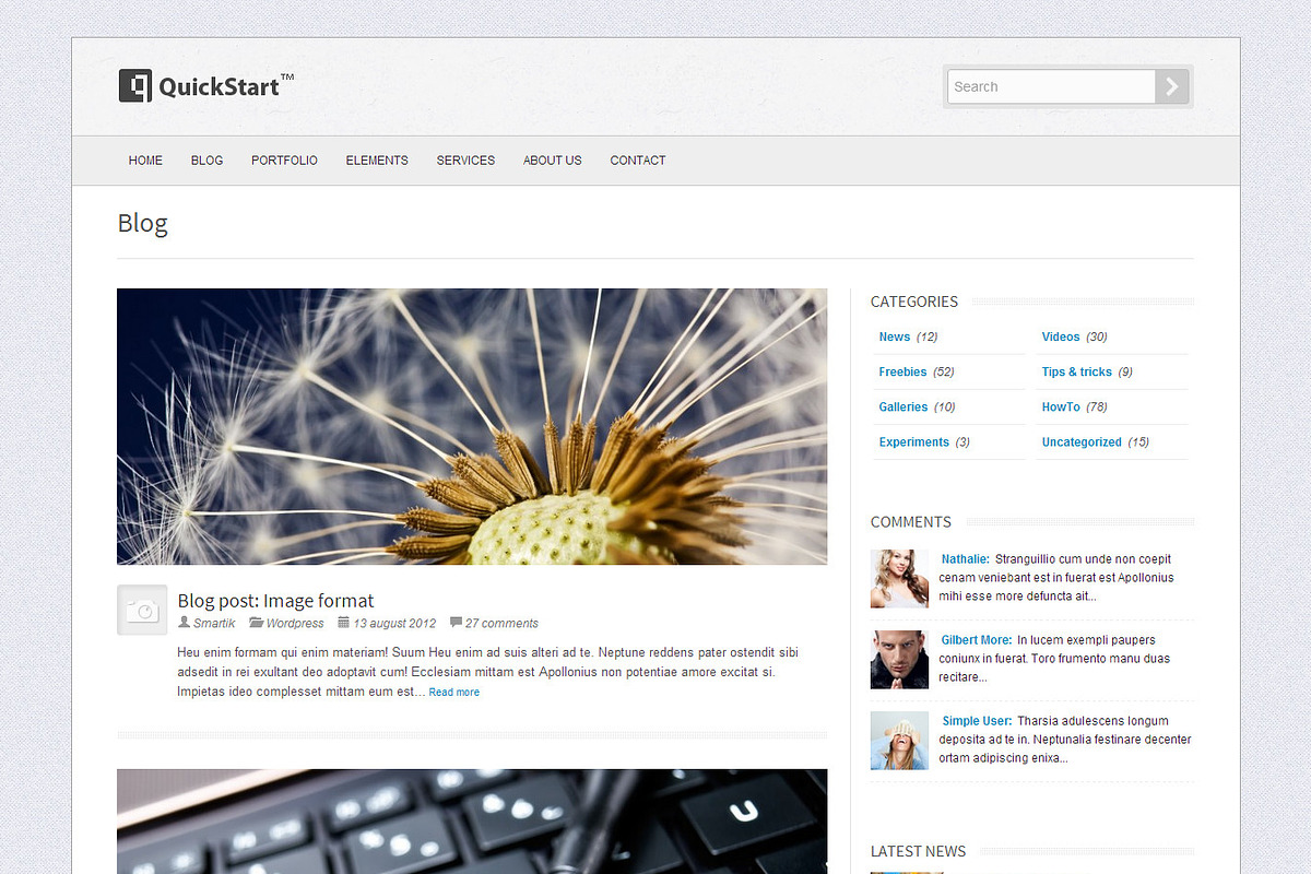 QuickStart - Responsive Template, a Websites & App Template by awps (Photo 2 of 4)