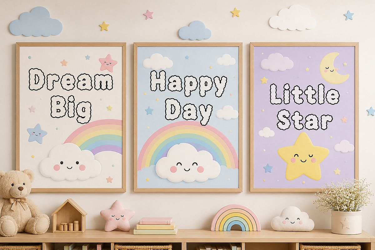 Kawaii Cloud, a Slab Serif Font by Wow Magic (Photo 3 of 4)