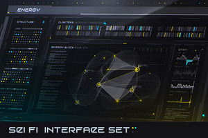 Sci Fi Interfaces Set