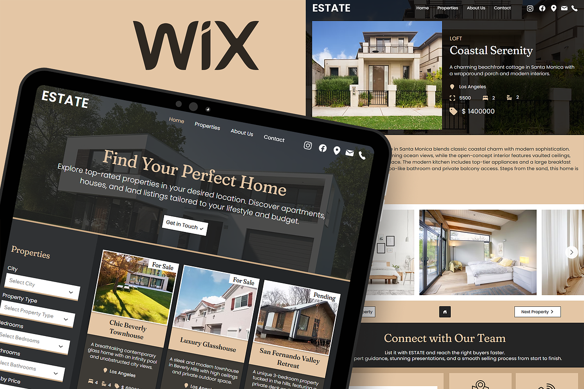 Real Estate Agency Website