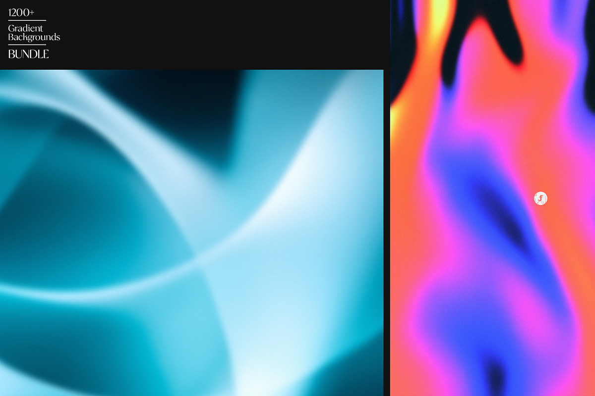 1200+ Gradient Backgrounds Bundle, a Background Graphic by Freezerondigital (Photo 2 of 27)