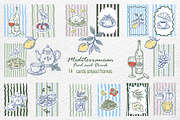 Mediterranean Food & Drink, a Seasonal Illustration by Watercolor dreams (Thumbnail 3 of 4)