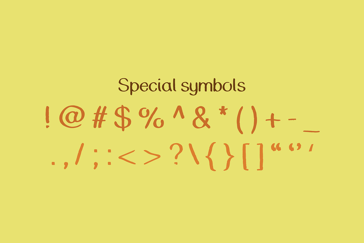 Quicky - fun handwritten font, a Font by Ptashka Design (Photo 3 of 5)