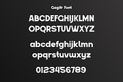 Gagifr - Bold Display Sans Font, a Sans Serif Font by Iqsiart Studio (Thumbnail 13 of 15)