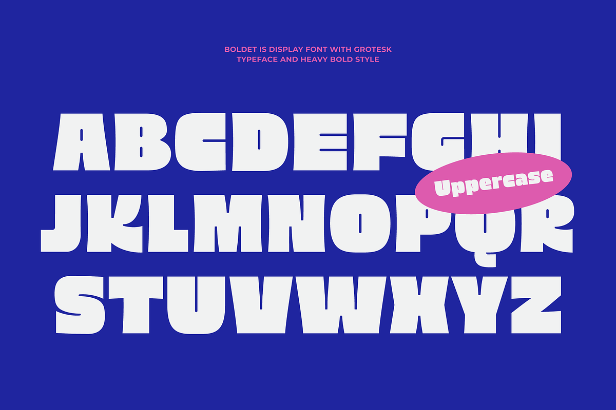 Boldet - Bold Font, a Sans Serif Font by limitype (Photo 8 of 13)