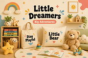 Popkin Splash - Modern Kids Font, a Handwritten Font by overlaytemplates (Thumbnail 3 of 5)