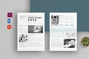 Project Case Study | Word & Indd, a Stationery Template by obayes