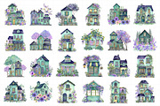 Watercolor Garden Village Clipart Se, an Illustration by Daily.Designs (Thumbnail 3 of 5)