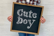School Kids - Cute Chalk Font, a Serif Font by Airotype (Thumbnail 4 of 9)