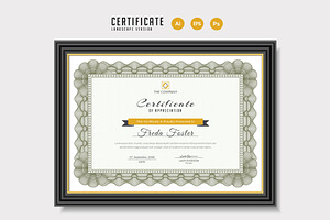 021. Elegant Certificate Template