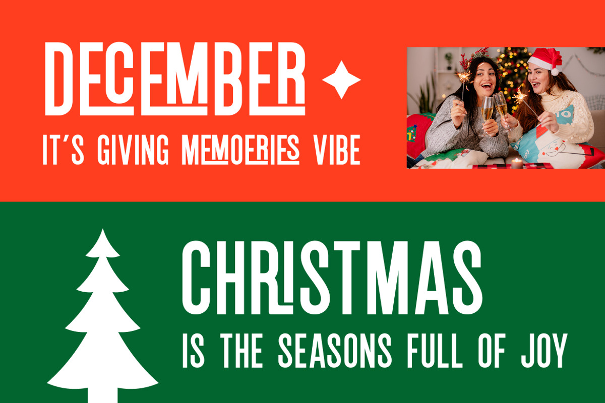 Bright Winter Sans Serif Christmas, a Sans Serif Font by Vadovastd (Photo 4 of 8)