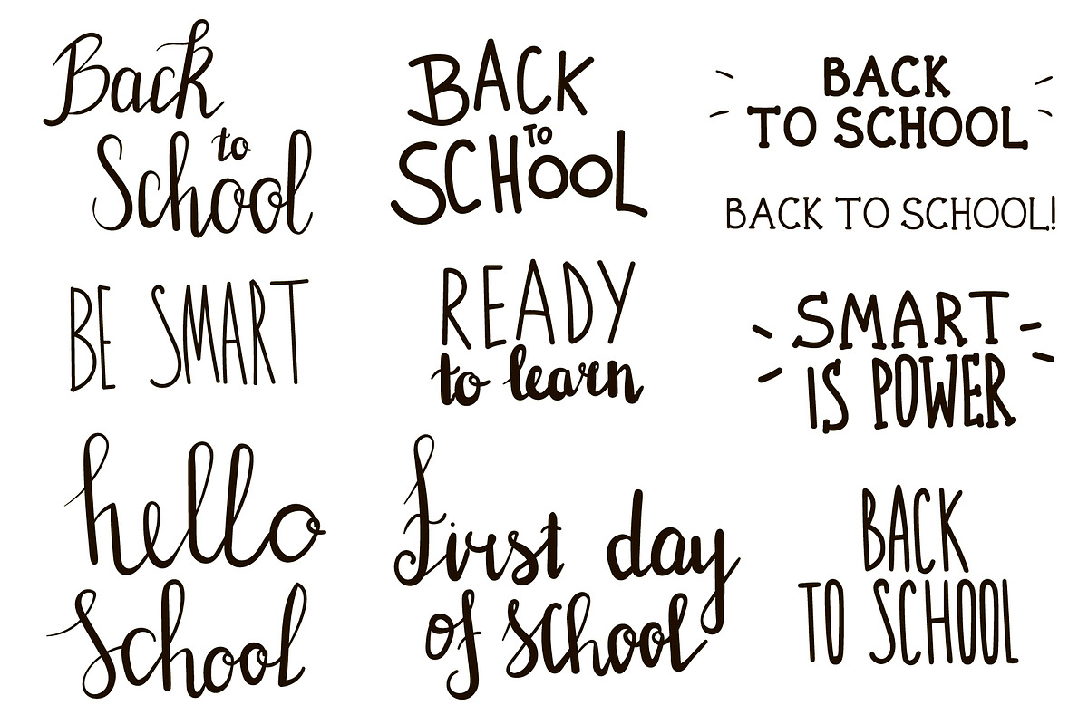 School pattern, a Pattern Graphic by BerryCaty (Photo 4 of 9)
