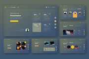Homepage Keynote, a Presentation Template by NecrolitSlide (Thumbnail 2 of 12)