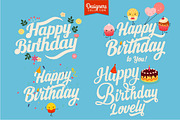 click! big birthday bundle, an Illustration by VectorBakery (Thumbnail 2 of 6)