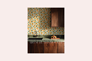 Kitchen Wallpaper Mockup PSD, a Household Mockup by ItsFreakinMockups (Thumbnail 3 of 3)