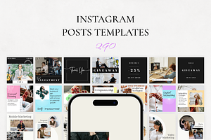 Bundle Instagram Marketing Template