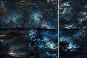 Nocturne - Seamless Night Patterns, a Pattern Graphic by Pixel Perfect Patterns (Thumbnail 9 of 9)