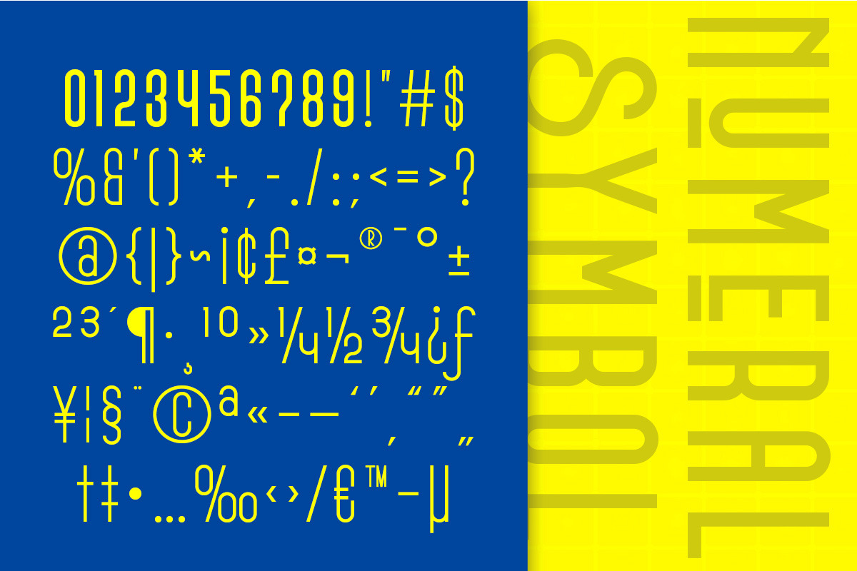 Gonela - Modern Condensed Sans Displ, a Sans Serif Font by Afkari Studio (Photo 6 of 9)