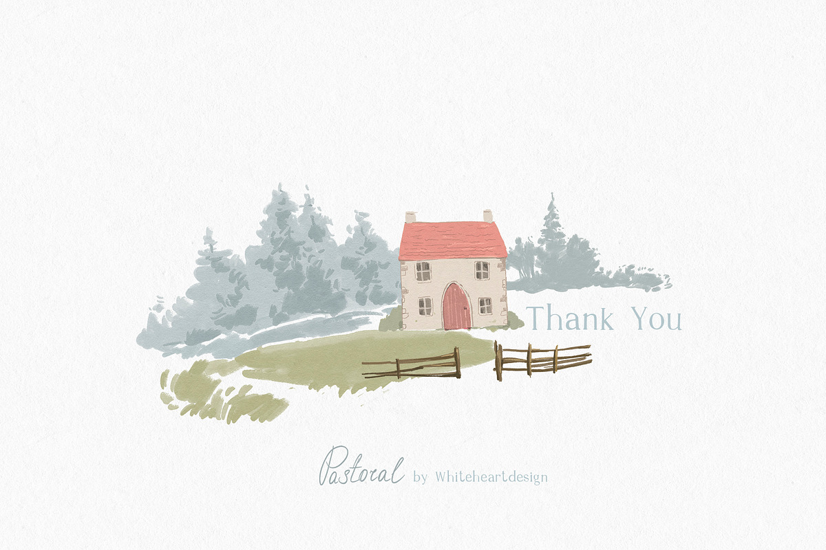 Cottagecore PNG Frames Illustrations, a Decorative Illustration by whiteheartdesign (Photo 18 of 19)