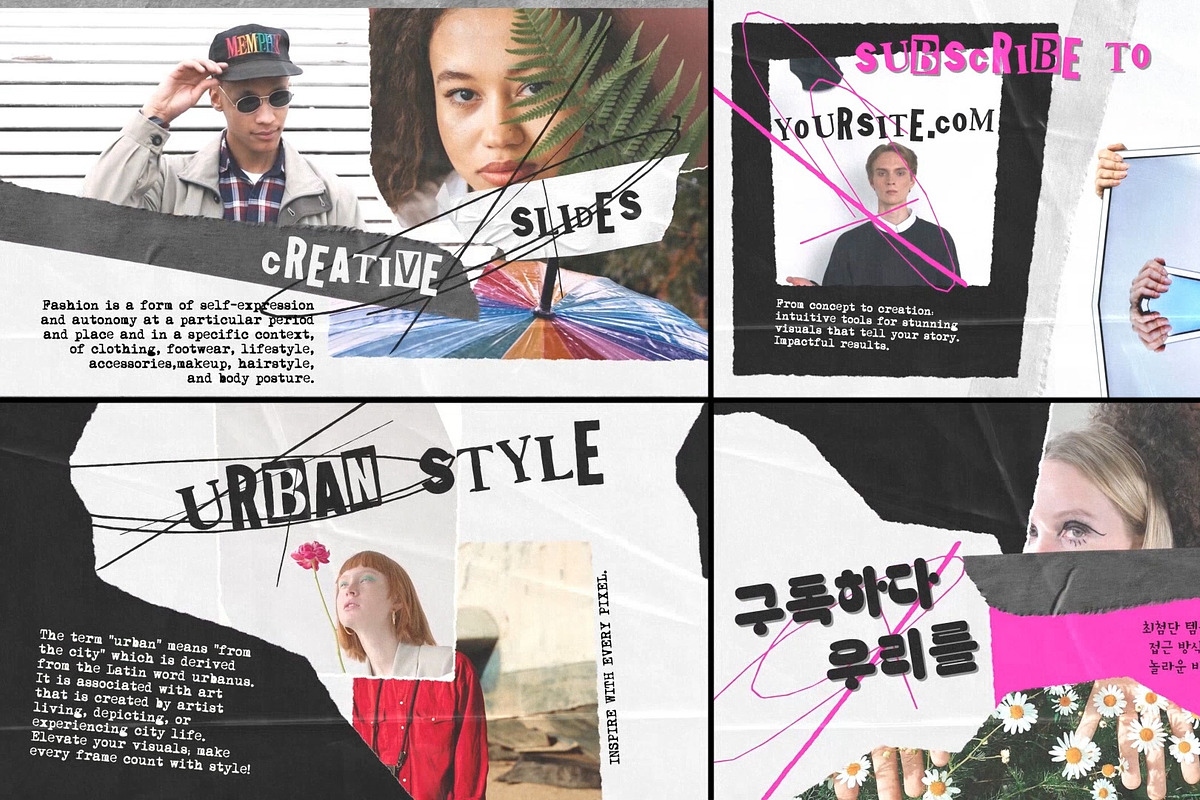 Torn Paper Slides for Premiere Pro, a Templates & Theme by 2dfx (Photo 1 of 2)