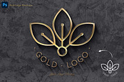 Gold Logo Text and Logo Effects, a Design Template by Andrew Skoch Design (Thumbnail 3 of 5)